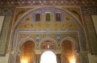 05 Sevilla - Alcazar Torbogen bunt gerade 