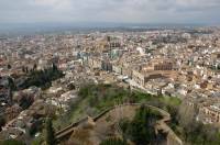 07 01 Granada - Alhambra Blick auf Granada 