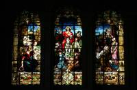 08 Malaga - Kathedrale Buntes Fenster 