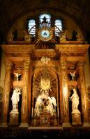 08 Malaga - Kathedrale Marmorner Seitenaltar 